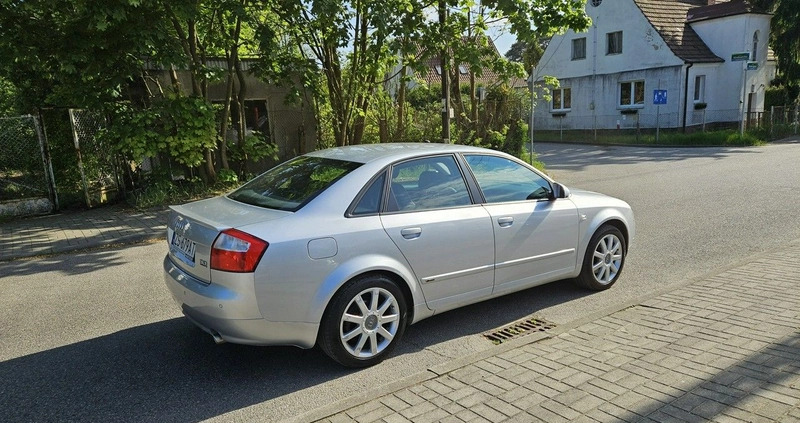 Audi A4 cena 16999 przebieg: 269800, rok produkcji 2003 z Trzebiatów małe 407